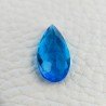 Topazio Azzurro Blu Svizzero Idrotermale Taglio Goccia Sfaccettata a Mano Gemma Sciolta 19X9-10X5-6mm 6,35 Carati 1pz
