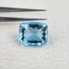 Acquamarina Idrotermale Taglio Cuscino Sfaccettata a Mano Gemma Sciolta 15X12X8mm 9,00 Carati 1pz
