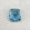 Acquamarina Idrotermale Taglio Cuscino Sfaccettata a Mano Gemma Sciolta 15X12X8mm 9,00 Carati 1pz