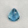 Acquamarina Idrotermale Taglio Goccia Sfaccettata a Mano Gemma Sciolta 20X15X9mm 14,50 Carati 1pz