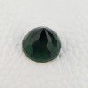 Tormalina Verde Idrotermale Taglio Cupola Tondo Sfaccettata a Mano Gemma Sciolta 16mm 1pz
