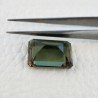 Tormalina Verde Idrotermale Taglio Smeraldo Ottagono Sfaccettata a Mano Gemma Sciolta 16X12X7mm 11,20 Carati 1pz