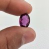 Tormalina Rubellite Idrotermale Taglio Ovale Sfaccettata a Mano Gemma Sciolta 14X10X5-6mm 6,00 Carati 1pz