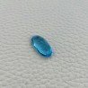 Topazio Azzurro Idrotermale Taglio Ovale Sfaccettata a Mano Gemma Sciolta 19X10X6mm 7,20 Carati
