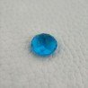 Tormalina Neon Idrotermale Taglio Tondo Sfaccettata a Mano Gemma Sciolta 12X12X7mm 6,55 Carati 1pz