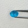 Tormalina Neon Idrotermale Taglio Tondo Sfaccettata a Mano Gemma Sciolta 12X12X7mm 6,55 Carati 1pz