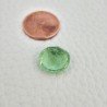 Tormalina Verde Idrotermale Taglio Tondo Sfaccettata a Mano Gemma Sciolta 12X12X7mm 5,95 Carati 1pz