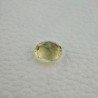 Tormalina Gialla Idrotermale Taglio Tondo Sfaccettata a Mano Gemma Sciolta 11X11X8mm 5,50 Carati 1pz