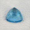 Acquamarina Idrotermale Taglio Trillione Sfaccettata a Mano Gemma Sciolta 20X20X8-9mm 18,80 Carati 1pz