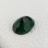 Tormalina Verde Idrotermale Taglio Cupola Ovale Sfaccettata a Mano Gemma Sciolta 17X12X7mm 9,00+ Carati 1pz