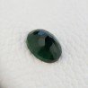 Tormalina Verde Idrotermale Taglio Cupola Ovale Sfaccettata a Mano Gemma Sciolta 17X12X7mm 9,00+ Carati 1pz