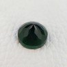 Tormalina Verde Idrotermale Taglio Cupola Tondo Sfaccettata a Mano Gemma Sciolta 16mm 1pz