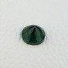 Tormalina Verde Idrotermale Taglio Cupola Tondo Sfaccettata a Mano Gemma Sciolta 13X13X8mm 8,65 Carati 1pz