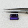 Ametista Africana Idrotermale Taglio Smeraldo Ottagono Sfaccettata a Mano Gemma Sciolta 14X10X7mm 8,10 Carati 1pz
