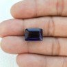 Ametista Africana Idrotermale Taglio Smeraldo Ottagono Sfaccettata a Mano Gemma Sciolta 14X10X7mm 8,10 Carati 1pz
