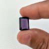 Ametista Africana Idrotermale Taglio Smeraldo Ottagono Sfaccettata a Mano Gemma Sciolta 14X10X7mm 8,10 Carati 1pz