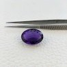 Ametista Africana Idrotermale Taglio Ovale Sfaccettata a Mano Gemma Sciolta 20X16X10mm 20,45 Carati 1pz
