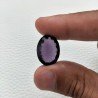 Ametista Africana Idrotermale Taglio Ovale Sfaccettata a Mano Gemma Sciolta 20X15X10mm 18,10 Carati 1pz