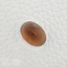 Topazio Citrino Idrotermale Taglio Cupola Ovale Sfaccettata a Mano Gemma Sciolta 17X12X9mm 11,40 Carati 1pz
