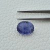 Iolite Naturale Taglio Ovale Sfaccettata Fatto a Mano Gemma Sciolta 16X12X7mm 9,25 Carati 1pz