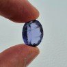 Iolite Naturale Taglio Ovale Sfaccettata Fatto a Mano Gemma Sciolta 16X12X7mm 9,25 Carati 1pz