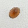 Topazio Citrino Idrotermale Taglio Cupola Ovale Sfaccettata a Mano Gemma Sciolta 17X13X8mm 11,00 Carati 1pz