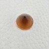 Topazio Citrino Idrotermale Taglio Cupola Tondo Sfaccettata a Mano Gemma Sciolta 13X13X10mm 10,15 Carati 1pz