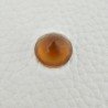 Topazio Citrino Idrotermale Taglio Cupola Tondo Sfaccettata a Mano Gemma Sciolta 13X13X8mm 8,00 Carati 1pz
