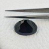 Ametista Viola Scuro Idrotermale Taglio Cupola Ovale Sfaccettata a Mano Gemma Sciolta 18X13X9mm 11,40 Carati 1pz