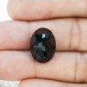 Ametista Viola Scuro Idrotermale Taglio Cupola Ovale Sfaccettata a Mano Gemma Sciolta 18X13X9mm 11,40 Carati 1pz