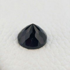 Ametista Viola Scuro Idrotermale Taglio Cupola Tondo Sfaccettata a Mano Gemma Sciolta 15X15X10-11mm 11,00+ Carati 1pz