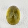 Topazio Limone Idrotermale Taglio Ovale Sfaccettata a Mano Gemma Sciolta 31X22X17mm 76,10 Carati 1pz