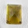 Topazio Limone Idrotermale Taglio Cuscino Sfaccettata a Mano Gemma Sciolta 31X23X18mm 96,95 Carati 1pz