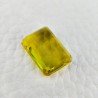 Quarzo Limone Idrotermale Taglio Smeraldo Ottagono Sfaccettata a Mano Gemma Sciolta 14X10X6mm 8,10 Carati 1pz