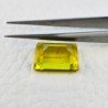Quarzo Limone Idrotermale Taglio Smeraldo Ottagono Sfaccettata a Mano Gemma Sciolta 14X10X6mm 8,10 Carati 1pz
