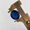 Tanzanite Idrotermale Taglio Ovale Sfaccettata a Mano Gemma Sciolta 19X17X10mm 18,30 Carati 1pz