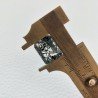 Quarzo Rutilato Idrotermale Taglio Smeraldo Ottagono Sfaccettata a Mano Gemma Sciolta 14X11X7mm 8,20 Carati 1pz