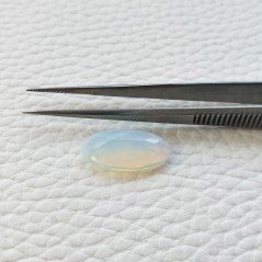 Opale Idrotermale Taglio Ovale Sfaccettata a Mano Gemma Sciolta 19X10X6mm 7,50 Carati 1pz