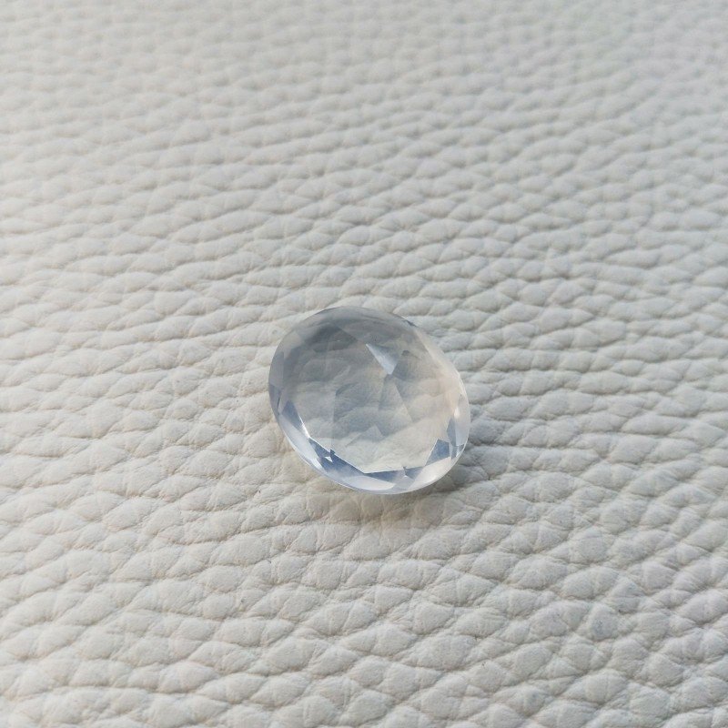 Opale Idrotermale Taglio Ovale Sfaccettata a Mano Gemma Sciolta 21X18X10mm 22,60 Carati 1pz