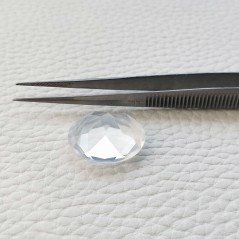 Opale Idrotermale Taglio Ovale Sfaccettata a Mano Gemma Sciolta 21X18X10mm 22,60 Carati 1pz