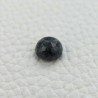 Zaffiro Blu-Grigio Naturale Taglio Tondo Cabochon Sfaccettata Rose Cut a Mano 9mm 1pz