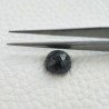 Zaffiro Blu-Grigio Naturale Taglio Tondo Cabochon Sfaccettata Rose Cut a Mano 9mm 1pz