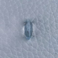 Gemma Sciolta di Acquamarina Naturale, Taglio Marquise Sfaccettato a Mano, 14x5x5 mm, 2,35 ct