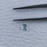 Acquamarina Naturale Taglio Cuore Sfaccettata Fatto a Mano Gemma Sciolta 5X5X3mm 0,30 Carati 1pz