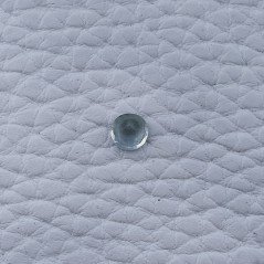 Gemma Sciolta di Acquamarina Naturale, Taglio Tondo Sfaccettato a Mano, 4x2 mm, 0,30 ct