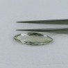 Ametista Verde Prasiolite Taglio Marquise Sfaccettata Fatto a Mano Gemma Sciolte 26X8X6mm 7,65 Carati 1pz