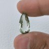Ametista Verde Prasiolite Taglio Goccia Sfaccettata Fatto a Mano Gemma Sciolte 25X14X10mm 8,50 Carati 1pz