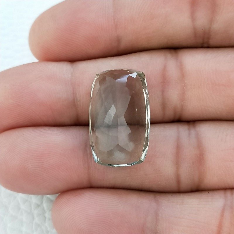Ametista Verde Prasiolite Taglio Cuscino Sfaccettata Fatto a Mano Gemma Sciolte 22X13X8mm 18,85 Carati 1pz Ametista Verde Prasiolite Taglio Cuscino Sfaccettata Fatto a Mano Gemma Sciolte 22X13X8mm 18,85 Carati 1pz