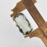 Ametista Verde Prasiolite Taglio Cuscino Sfaccettata Fatto a Mano Gemma Sciolte 22X13X8mm 18,85 Carati 1pz