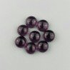 Ametista Africana Idrotermale Forma Tondo Cabochon Liscio Fatto a Mano 08mm 1pz